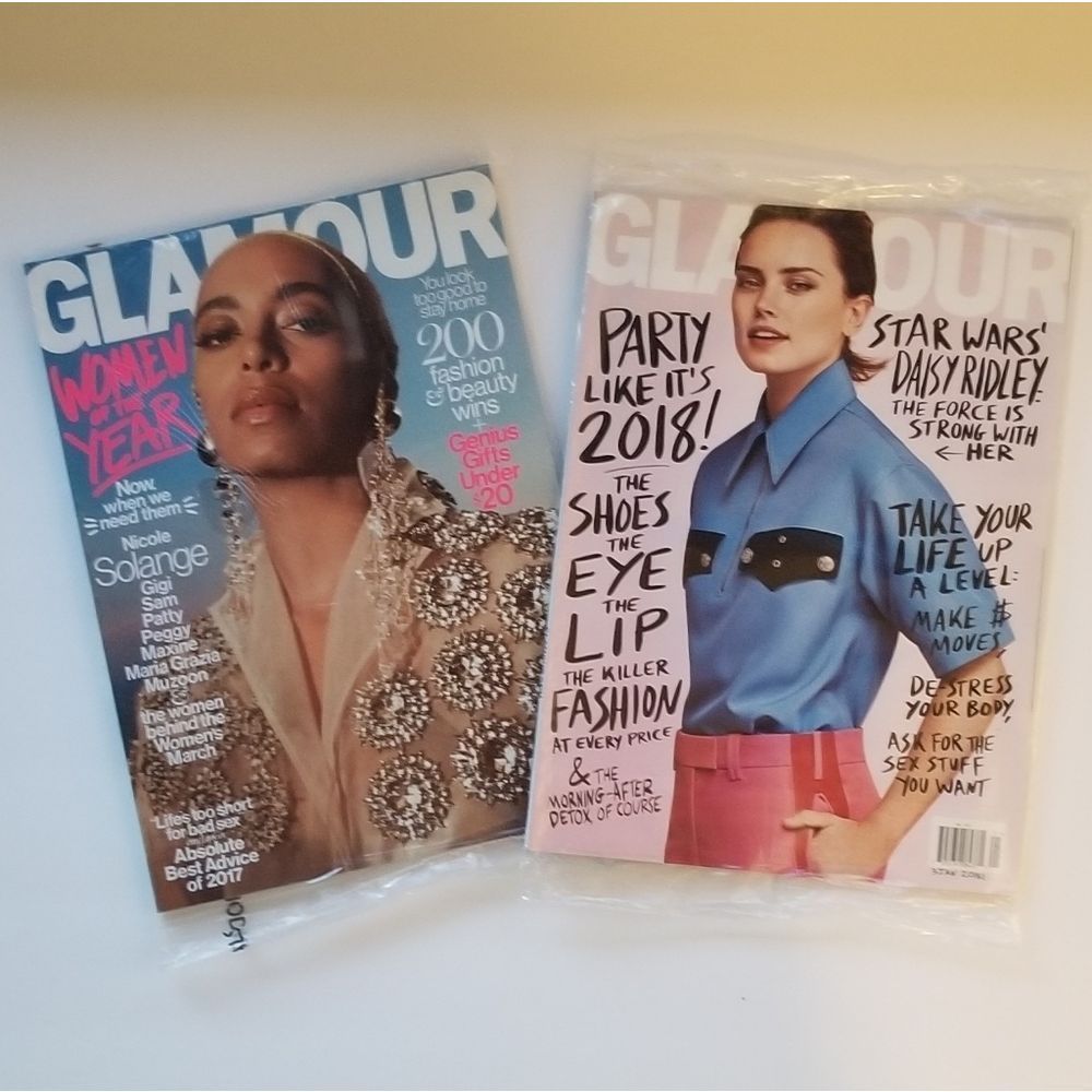 Glamour Magazine Lot